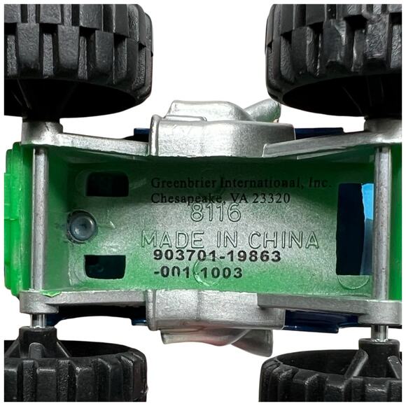 Greenbrier Power Zone Champion Monster Truck Blue Diecast 8116 - Picture 8 of 8